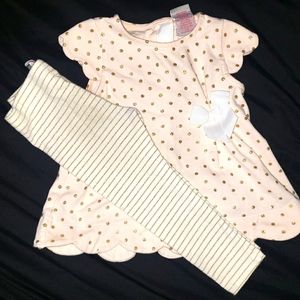 Top & bottom dressy set
